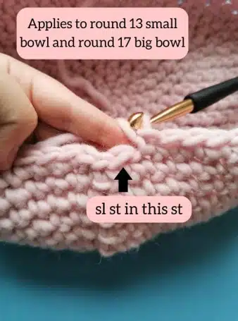 Bild55 - FREE crochet pattern - Yarn bowl